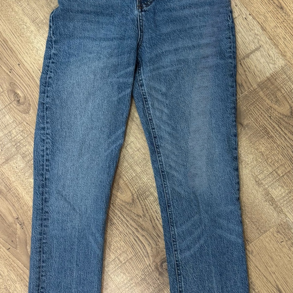 Reformation Liza Ultra High-Rise slim Straight Jeans Size 25